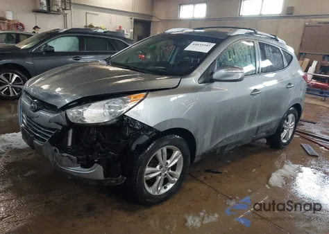 2012 Hyundai Tucson Gls из США, поврежденный, VIN KM8JU3ACXCU434986